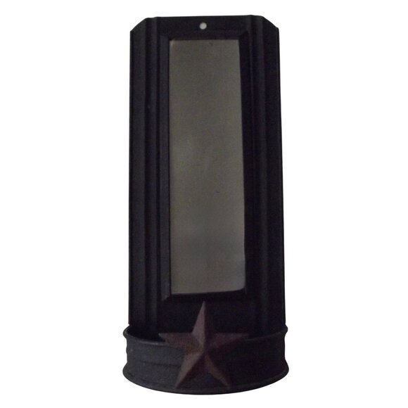 Metal Sconce Kennedy's Country Collections Metal & Mirror candle holder shelf - Picture 1 of 9